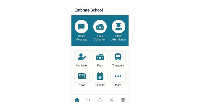 Embrate School Mobile App